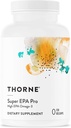 THORNE - Super EPA Pro - Omega-3 Fish Oil Supplement - Blood Lipid Support* - 1300 mg EPA & 200 mg DHA - 120 Gelcaps - 60 Hizmetler