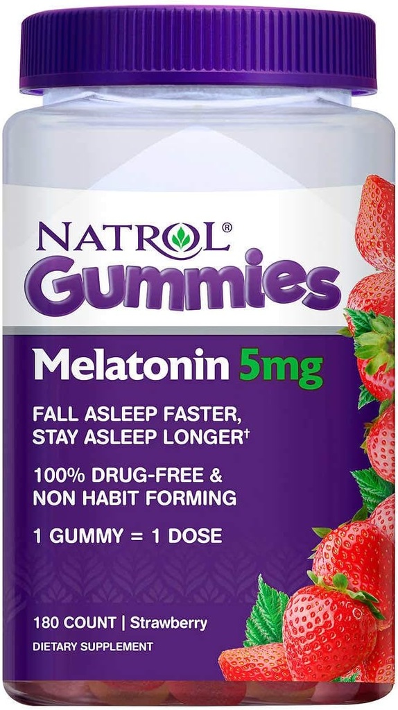Natrol Melatonin 5 mg 180 Gummies
