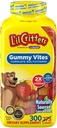 Gummy Vites Children's Chewable Gummy Bear Multivitamin Diyeter Supplement, 300 Count