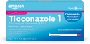   Basic Care Tioconazole Ointment 6.5 Percent, 1-Dose Treatment, Vaginal Yeast Infection Treatment For Women, Feminine Care, 0.16 ounce (Pack of 1)