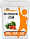 BulkSupplements.com Watermelon Juice Powder - from Watermelon Fruit, Fruit Powder, Hydation Supplement - 700mg per Serving, 250g (8.8 oz) (Pack of 1)