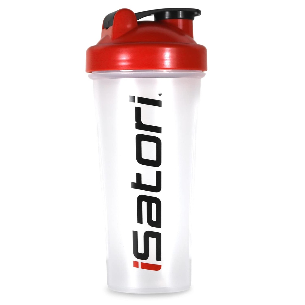 iSatori Classic Including paslanmaz Steel Wiresk Şing Ball - 28-Ounce (Clear Şişe with Red Top)