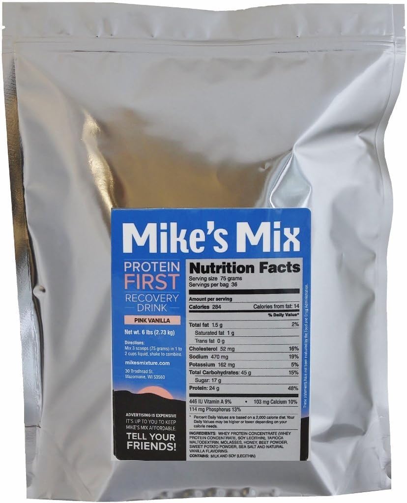 Πρωτεΐνες Mike's Mix First - 6 lbs (Pink Vanilla)