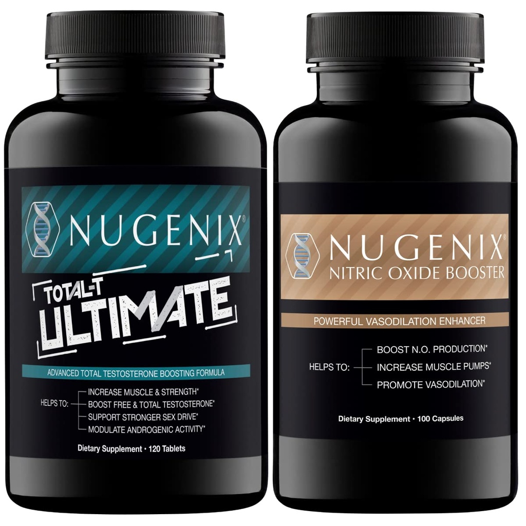Nugenix Erkekler ve Nitrik Oksit için Total-T Ultimate XP
