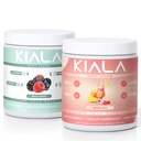Kiala Beslenme Süper Yeşiller, Organik Yeşiller Toz, Spirulina & Chlorella Superfood Toz, Sugar & Gluten Free Vegan, Spectra Mix, Karma Berry & Miami Vice, 2 Pack