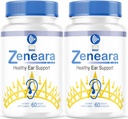 (2 Pack) Zeneara Healthy Ear Support Supplement, Zeneara, Zeneara Κάψουλες, Zeneara Healthy Ear Support, Zeneara Ear Support, Zeneara Advanced Formula, Zeneara Κριτικές, 120 κάψουλες για 2 μήνες