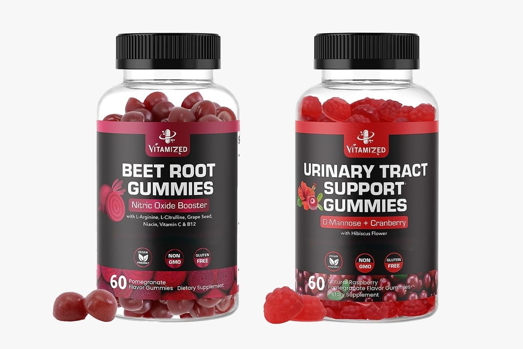Blissful Wellness Fusion: Ουρολοίμωξη & Σκαραβαίος Ρίζες Gummies