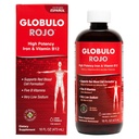 Globulo Rojo Iron Supplement - Yüksek Potency Iron & B Vitaminleri (Vegan) (16 Fl Oz (kısa 1)