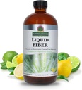Nature's Answer Fiber Drink 16oz Liquid | Lemon Lime Flavored | Supports Digestive Health | Düzenlilik | Gluten-Free, Non-GMO, Vegan, Yapay Flavors veya Preservatives | Single Count