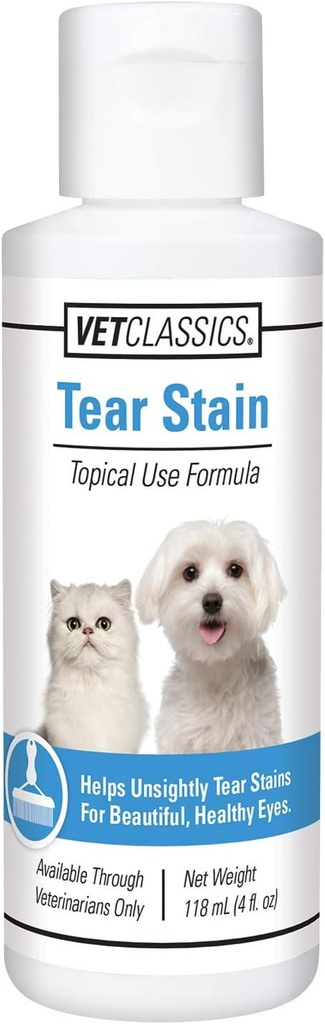 Vet Classics Tear Stain Topic Remover Υγρό (4 oz)