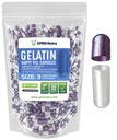 XPRS Nutra Size 3 Empty Capses - 1000 Count Empty Gelatin Κάψουλες - Χάπια DIY Καψάκιο Γέμισμα - Καθαρά Καπάκια για Χάπια Βοοειδών Γέμισμα για Βιταμίνες και Συμπληρώματα (Pearl Purple/White)
