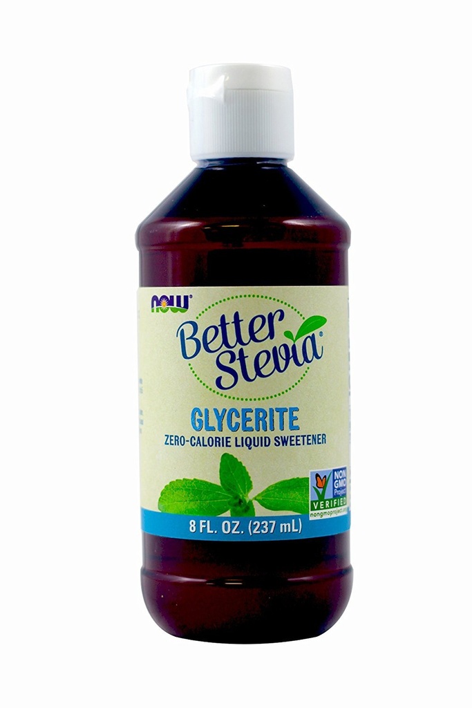 Şimdi Gıdalar Stevia Glycerite, 8 Fl Ounces (Pack of 2)