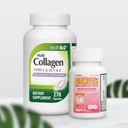 Bismuth Subsalicylate 262 mg (100 Tablet) & Multi Collagen Pills, 1735 mg (270 Collagen Capsules)
