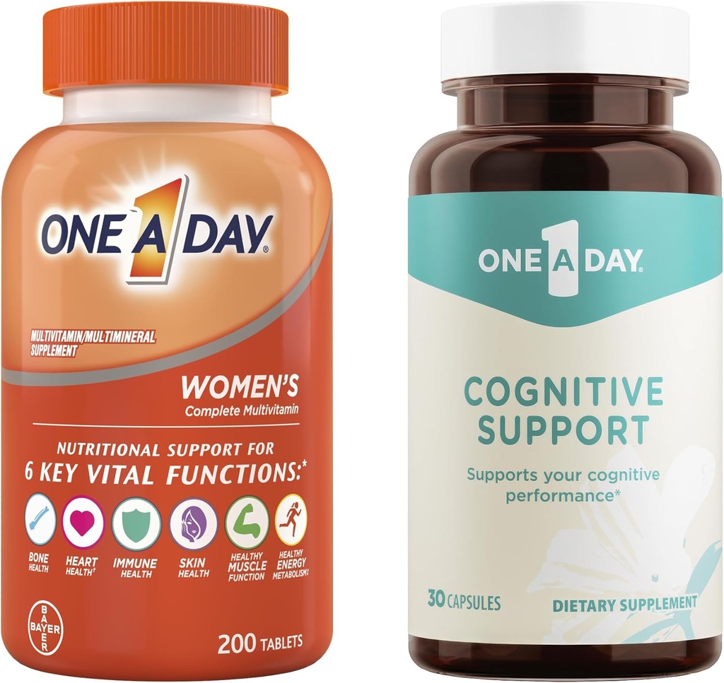 Women 200 Count ve One A Day Cognitive Supplement, 30 Capsules