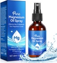 Genric Magnezyum Oil, 100% Pure & Natural Oil Magnezyum Organic for Feet, Muscle, Hair & Skin, Easy to Absortion, Topical Magnezyum Spray 2 fl ozztion