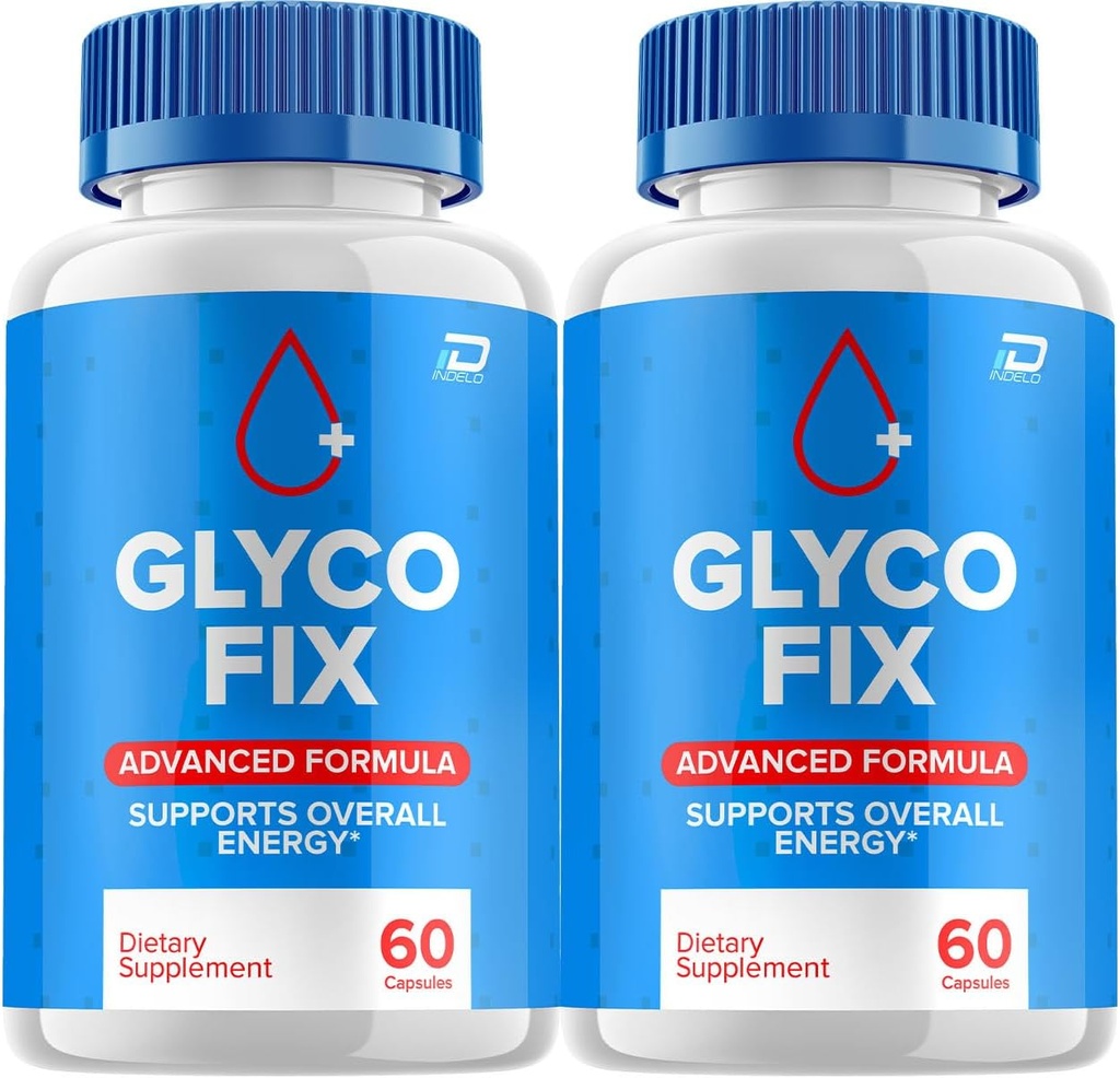 Glyco Fix - GlycoFix Gelişmiş Supplement, Tüm Doğal Formula Sağlıklı Seviyeler, Maksimum Güçlü Günlük Formula, Gyco Fix Capsules Yorumları (2 Pack - 120 Capsules)