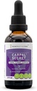 Carpal Secret Alkol Ekstraksiyonu, Tincture, Glycerite Bromelain, Pineapple, Turmeric, Ginkgo, Peppermint, Thyme, Basil. Carpal Tünel Desteği (2 FL OZ)