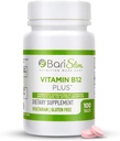 BariSlim Vitamin B12 Plus Tabletleri - Bariatrik Post Kilo Kaybı Cerrahisi için Formüle edildi, Gastrik Bypass & Gastrik Kol - Enerji Seviyeleri ve Genel Sağlık | Cherry Flavor