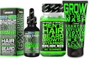 Γενετική Κιτ Ανάπτυξης w/Grow 11-σε-1 Σαμπουάν για την ανάπτυξη των μαλλιών για τους άνδρες & Conditioner w/Biotin + Γενετική ανάπτυξη Βιταμίνες & ανάπτυξη των μαλλιών Βιταμίνες για τους άνδρες + 6X υγρή βιοτίνη με κολλαγόνο - Formulated in America