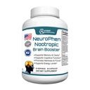 Hybrid Nutraceuticals NeuroPhen Nootropics Brain Booster Supplement - Συμπλήρωμα εστίασης, συμπλήρωμα μνήμης για τον εγκέφαλο με εκχύλισμα Bacopa, Phosphatidylserine, Huperzine A - 60 κάψουλες