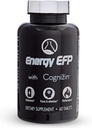 Enerji EFP Brain ATM - 60Ct Nootropic Energy Supplements for Focus & Stamina with Citicoline, Vitamin B, Ashwagandha, L-Theanine, BTC