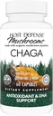 Host Defense Chaga Capsules - Immune System Support Supplement - Chaga Mushroom Capsules for Antioksi Activity Support - Diyetik Mushroom Supplement - 60 Capsules (30 Hizmetler)*