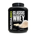 NutraBio Classic Whey Protein Toz- 25G Protein Per Scoop - Full-Spectrum Amino Asit Profil - No Fillers, Yapay Renkler, Preservatifler - Low Glycemic Index - Creamy Vanilla, 5 Pounds