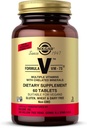 Solgar Formula VM-75, 60 Tablet - Chelated Minerals ile Çokvitamin - A, B6, B12, C, D, E - Biotin, Magnezyum, Kalsiyum, Iron, çinko - Vegan, Gluten Free, Dairy Free, Kosher - 60 Hizmetler