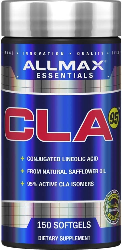 ALLMAX Beslenme CLA95, 1.000 mg, 150 Softgels