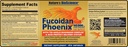 Nature's Bioscience ® FUCOIDAN Phoenix Advanced: 40.000 mg καθαρό οργανικό φουκοΐνταν + 64.000 mg καθαρό μανιτάρι