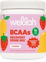 Wellah BCAAs (Strawberry Mango Flavored) 30 Σερβιέτες - BCAA σκόνη με Hydration Complex