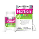 Florajen Çocuklar Probiyotik - Daily Gut & Immune Support for Children 6 Ay & Up - Constipation, Bloating, & Digestive Relief - Re coolerated for Freshness & Potency - 60 Capsules