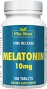 Melatonin 10 mg - TR Zaman Bülteni - 300 Tablet - maksimum Güçlü