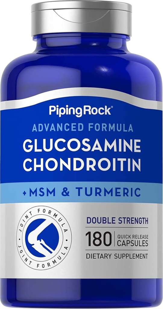 Piping Rock Glucosamine Chondroitin MSM και Turmeric 