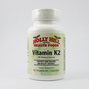 Holly Hill Health Foods, Βιταμίνη Κ2, 60 κάψουλες χορτοφάγων