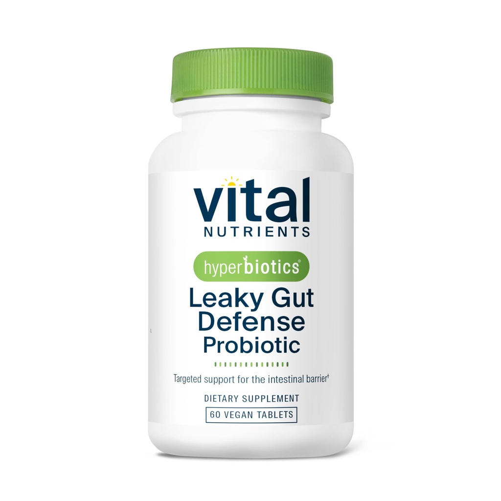 Hiperbiyotikler Vital Nutrients Leaky Gut Tamir Probiyotik | Bilim Geri Döndürme Formula Güçleri Intestinal Engel ve Gut Health* | Azaltın Digestive Discomfort | 60 Vegan Count