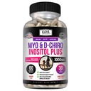Kaya Naturals Myo & D-Chiro Inositol Plus Kadınlara Destek, B8-60 Capsules