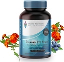 Elmas Göz Sağlığı - Tamam Göz Desteği için Doğal Vitaminler - Sağlıklı Göz Vitaminleri - Göz Sağlık Vitaminleri Aging Eyes - Vegan, Gluten-Free, Dairy-Free - (90 Count)