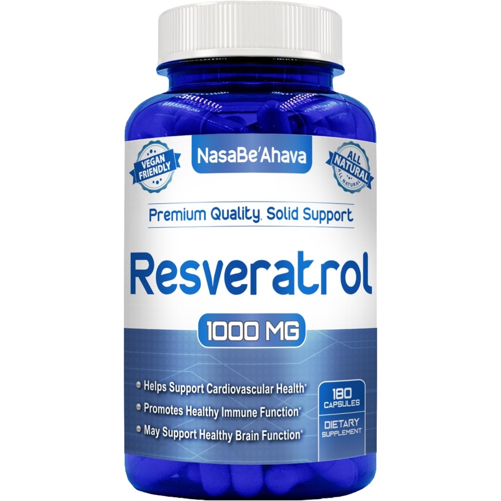 Resveratrol 1000mg κάψουλες 