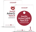 NANOWELL HeartOn Active CoQ10 Kaneka Ubiquinol 100 Plus Heart Health Supplement - 30 Softgels X 1 Box for 1 Ay (30 Count)