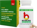 ODii Better High Cleanse Detox 900 mg Focus Energy Support Immune System Inflammation Relief Digestive Health Capsules for Men and Women – Boost Vitality ve Feel Your Best!