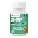 WELMATE - Antivirüs Yardımı - Fexofenadine HCl 60 mg - 12 Saat Non-Drowsy Antihistamin - Sneezing - Runny Nose - Itchy Eyes, Nose & Throat - Kapalı & Açık Alerjiler
