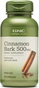 GNC Herbal Plus Cinnamon Bark 500 mg Supplement, Geleneksel Ayurvedic Herb, 100 Hizmet