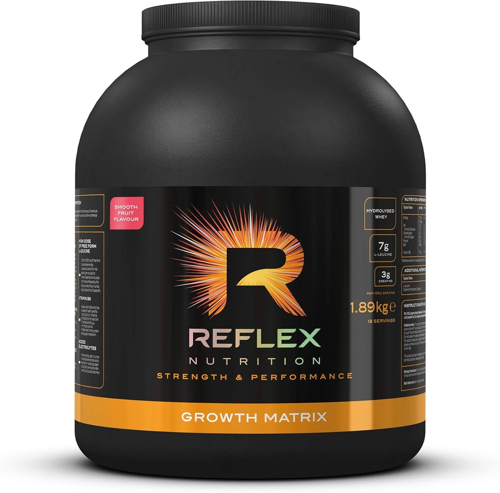 Reflex Nutrition - Growth Matrix (1.89Kg) - Smooth Fruit