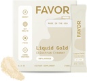 FAVOR Bovine Colostrum Kremer | Grass Fed İnekler | Kahve için Toz Paketleri | MCT Petrol | Sıvı Altın Tüm Colostrum | Hua Friendly Superfood | Made With Butter | Concious Human Health [Unflavored]