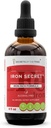 Kabilenin Sırları - Iron Secret, Iron Rich Formula, Herbal Supplement Mixs Alkol Özgür Sıvı Türlü 4 Fl Oz