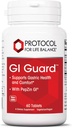 PROTOCOL FOR LIFE BALANCE GI Guard - for Gastric Health & Comfort - with PepZin GI - for Digestive Gut Health - Non-GMO & Vegan - 60 Tablets