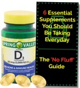 Βιταμίνη D3 2000iu Softgels (50 mcg) (200 Count - 6+ Μήνας Προμήθειας) Οστική & Ανοσολογική Υγεία από την κοιλάδα της άνοιξης. + 'No Fluff' Οδηγός Συμπλήρωματος