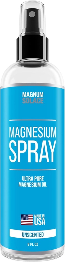 Magnezyum yapıştırıcısı - Büyük 8 oz USP Grade Pure Oil Capsule - 2008'den beri ABD'de Made in USA