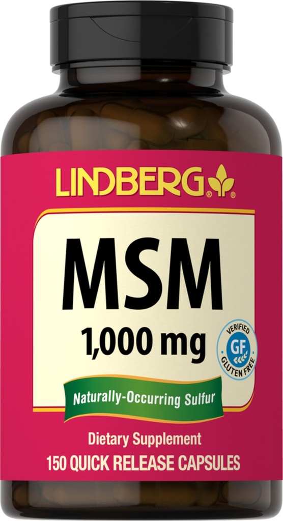 Lindberg MSM κάψουλες 1000mg 